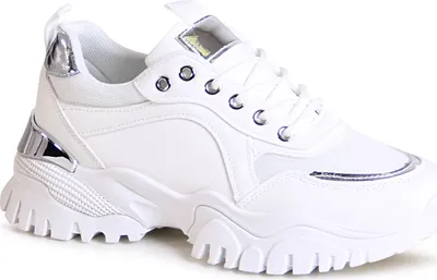 Produktbild von topschuhe24 2328 Damen Plateau Sneaker Turnschuhe , Farbe:Weiß, Größe:40 EU