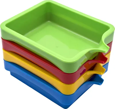 Produktbild von EDUPLAY 370038 Farbspar-Schalen 4er Set
