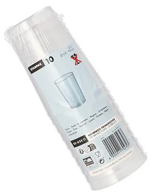 Produktbild von Mehrweg-Trinkbecher PP 0,2 l Ø 6,8 cm · 9,8 cm transluzent