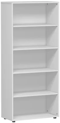 Produktbild von Geramöbel Regal mit Standfüßen, 800x400x1808, Lichtgrau, S-385001-L