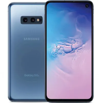 Produktbild von Galaxy S10e Smartphone 14,7cm (5,8 Zoll) G970F, Dual-SIM, Farbe: Polaris Blue