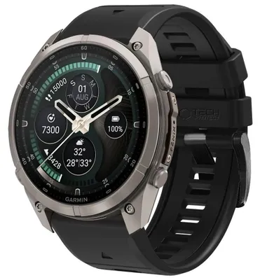 Obrázek produktu pro Silikonový kryt Tech-Protect pro hodinky Garmin Fenix 5 / 6 / 6 Pro / 7 / 8 / 8 Pro / E / 9 / 9 Pro, černá barva (obsidian)