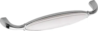 Produktbild von Griff Anaheim Schubladengriff 128 mm ZN/Kunststoff verchromt poliert