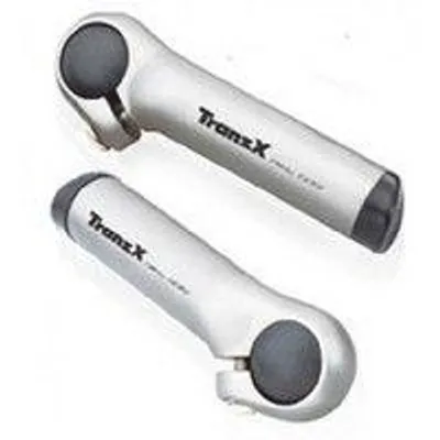 Zdjęcie produktu dla Końcówki kierownicy TranzX Tranzx jd-888 aluminiowe srebrne 80 mm