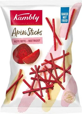 Produktbild von Kambly Apéri Sticks Rote Bete 80g