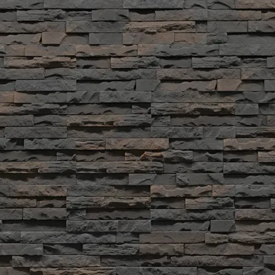 Immagine prodotto di STEGU Rivestimento Murale Finta Pietra Minnesota nero 33x10,5 cm Pannello Decorativo Facciata Antigelo 16 pezzi
