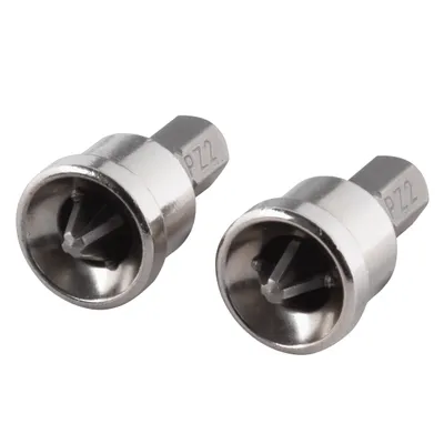 Produktbild von Wolfcraft PZ 2 Phillips-Bit - 25 mm mit Anschlag [2 Stück]