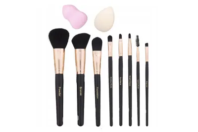 Produktbild von Cosmetic Brush Set, Pinsel Set, 10 Stück