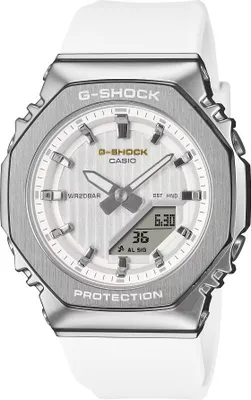 Produktbild von CASIO G-SHOCK Damenuhr, weiß, Casio-GM-S2110SH-7AER