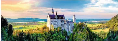 Produktbild von Panoramapuzzle Trefl - schwanstein, 1000 Teile