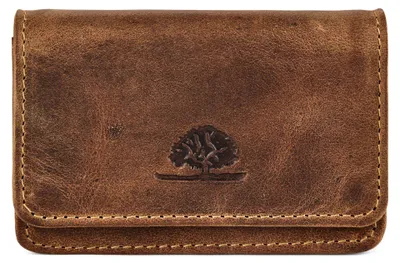 Image de Porte-monnaie Greenburry Vintage protection RFID cuir 10 cm