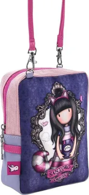 Produktbild von Santoro London Gorjuss™ Cheshire Cat Umhängetasche Mehrfarbig Mehrfarbig One Size