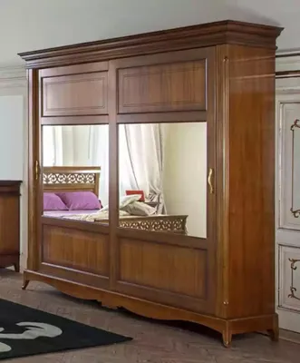 Produktbild von Bett 2x Nachttische 6tlg Schlafzimmer Design Modern Luxus Schlafzimmer