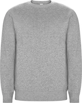 Produktbild von Roly Eco SU1071 | Batian Organic Sweatshirt - Uni - Farbe: Heather Grey 58 - Größe: L