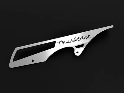 Zdjęcie produktu dla Osłona łańcucha ZIEGER kompatybilna z Yamaha YZF 1000 Thunderace logo srebrny