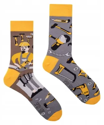 Image de Spox Sox Chaussettes Majsterkowicz Taille 36-39