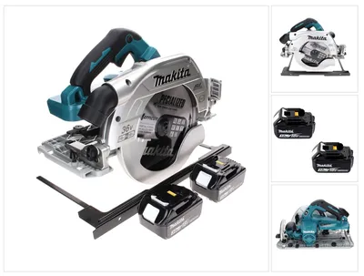 Produktbild von Makita DHS 900 F2 Akku Handkreissäge 36 V ( 2x 18 V ) 235 mm Brushless + 2x Akku 3,0 Ah - ohne Ladegerät