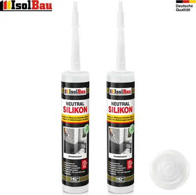 Neutralsilikon Naturstein Silikon Granit Marmor Sanitär Inn/Auß 1 - 48 x 300ml