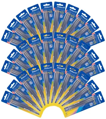 Produktbild von Pelikan 30x3er Pack Bleistifte Härtegrad 2B Schulstift Zeichenstifte bruchstabil