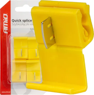 Produktbild von Elektrische Schnellverbinder 4-6mm² 24A 4 Stück Blister AMIO-02342
