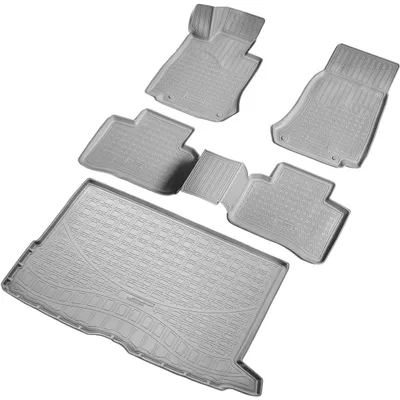 Produktbild von Fußmatten & Kofferraumwanne Set passend für  Mercedes GLC-Klasse, X253 | BJ ab 06.2015>