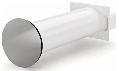 Image de Naber Flow Star GTS 150 F Boîte murale, blanc/inox - Technique de ventilation