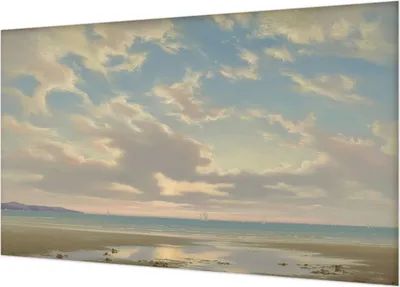 Produktbild von Selbstklebende Fototapete - Wandbilder für Wohnzimmer - 416x254 - Dekorative Wandfolie - Modernes Design für Wanddekoration - Tapeten für Innenräume - Ein ruhiges Ufer