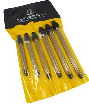 Produktbild von Minott 6 x Stiftenklöbchen Spannbereich 0 - 3,5mm Uhrmacher Werkzeug