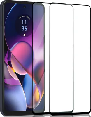 Obrázok produktu pre 2-balenie Motorola G54 Ochranné sklo na displej - Tvrdené sklo 9H - Super kvalita 3D