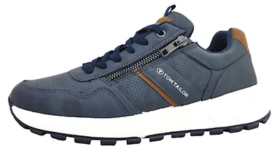 Immagine prodotto di Scarpe da uomo Tom Tailor, modello stringato, colore blu, ideali per il tempo libero