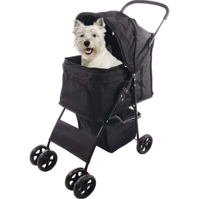 Produktbild von FLAMINGO Hundewagen Anda Schwarz 46x81,5x98 cm