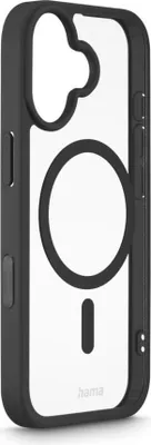 Produktbild von Handyhülle "Frame Protect" für iPhone 17, magnetisch, durchsichtig, Schwarz (00232381)