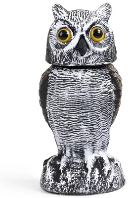 Produktbild von Bewegender Uhu-Vogelabwehrgerät für Garten und Balkon
