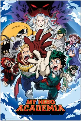 Produktbild von My Hero Academia - Staffel 4 - Filmposter TV-Serie - Poster - Größe 61x91,5 cm
