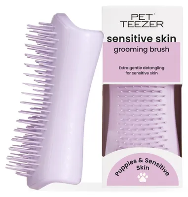 Immagine prodotto di Tangle Teezer Pet Teezer: spazzola per cuccioli – spazzola delicata per cani, ideale per