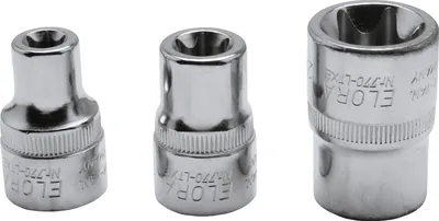 Produktbild von Elora Steckschlüssel-Einsatz 1/2", TORX®, ELORA-770-LTXE 12 mm