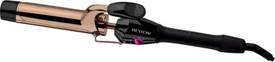 Produktbild von Revlon RVIR1159E, Lockenstab, Warm, Drehregler, 140 °C, 200 °C, Schwarz, Roségold