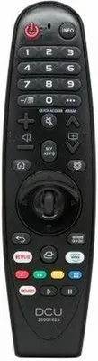Image de DCU Advance Tecnologic 30901025 Télécommande IR sans fil Boutons TV