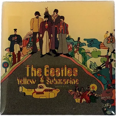 Produktbild von The Beatles - Abzeichen "Yellow Submarine" - Metall RO6094 (Einheitsgröße) (Bunt)