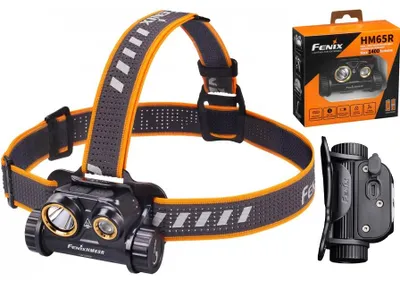 Produktbild von Fenix LED-Taschenlampe Stirnlampe Akku Hm65r 1400Lm 170 M USB-C