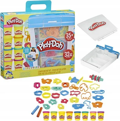 Zdjęcie produktu dla Zestaw W Pudełku Ciastolina Play Doh Play-Doh Z 35 Elementami