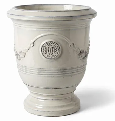 Zdjęcie produktu dla Doniczka ceramiczna Provencelia RICHELIEU Kremowy, Ø46 cm x H56 cm, mrozoodporna