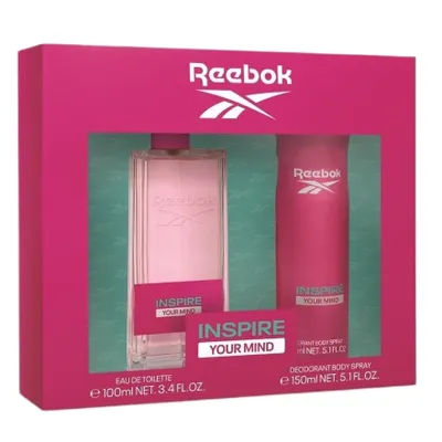 Zdjęcie produktu dla Reebok Inspire Your Mind Women Woda toaletowa, 100 ml + Dezodorant, 150 ml