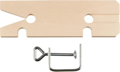 Zdjęcie produktu dla Akcesoria do majsterkowania Deseczka do wycinania i imadło 21 x 6,5 x 1 cm NOWE