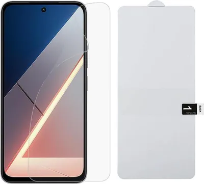 Produktbild von Für Xiaomi Poco M7 4G Full Front Screen Protector Hydrogel Display Schutz Folie