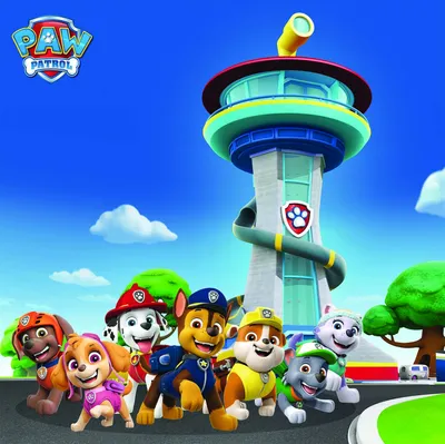 Produktbild von Leinwandbild - Motiv: Paw Patrol - 35 x 35cm