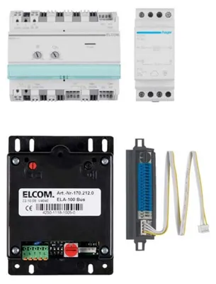 Produktbild von ELCOM AUDIO-Kit i2Audio+2Draht 1 REK001Y bis 16 Teilnehmer REK001Y