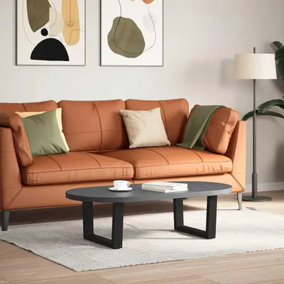 Obrázek produktu pro vidaXL Nohy konferenčního stolku ve tvaru V 2 kusy černé 50x(30-31,3) cm ocelové