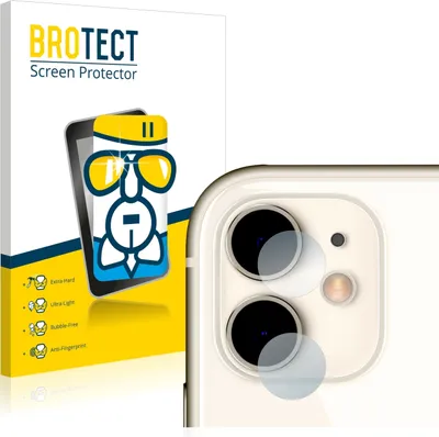 Produktbild von BROTECT Schutzglas für Apple iPhone 11 (NUR Kameraschutz) Schutzfolie Panzer Folie Glas Display Schutz klar