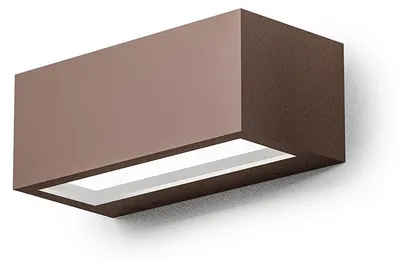 Immagine prodotto di Applique Esterna Biemissione GES972C 15W LED 3000K IP65 Alluminio Ruggine - Gealuce